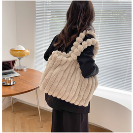 [GIRLS GOOB] Women's Marshmallow Shoulder Bag, Backpack,, China OEM